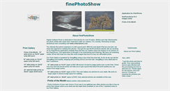 Desktop Screenshot of finephotoshow.outbackphoto.com