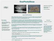 Tablet Screenshot of finephotoshow.outbackphoto.com