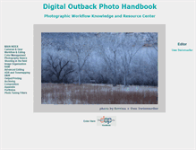 Tablet Screenshot of handbook.outbackphoto.com